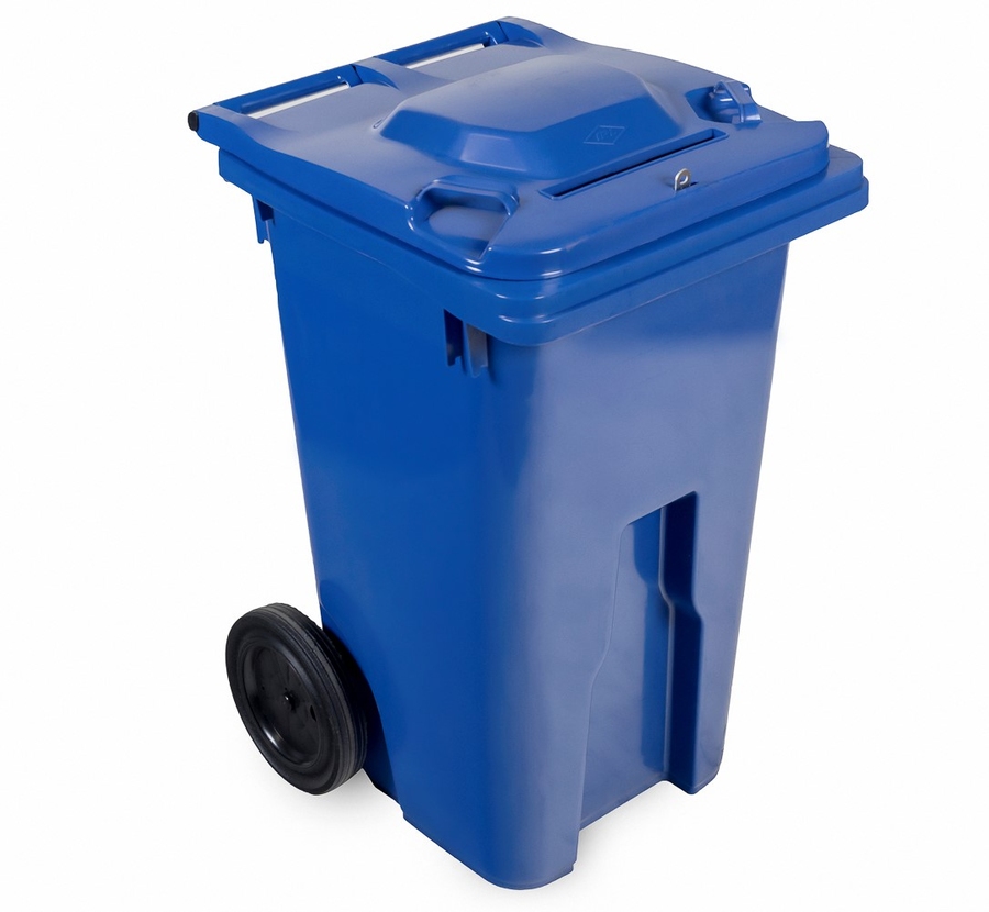 64 GAL Wheeled Bin Confidential Paper Slot IPL Mastercart