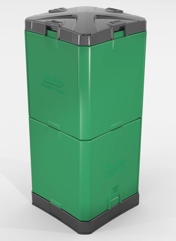 HOTBIN Composting Bac à compost chaud 26 gallons Composteur d'extérieur en  plastique résistant aux odeurs avec couvercle verrouillable - Wayfair Canada